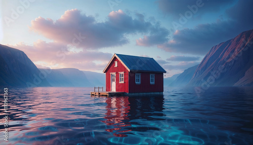 house on the water photo