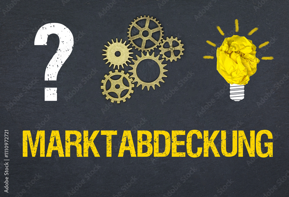 Obraz premium Marktabdeckung