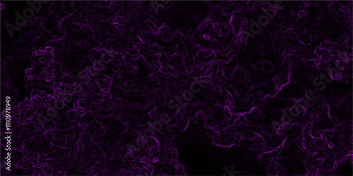 Abstract gloomy black and purple colors background for design. Dark purple grunge vector aquarelle stains design on black background. Old dirty rustic fire texture grungy with an elegant design.