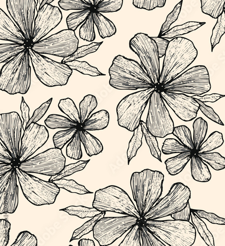 big flowers pattern,tropical floral, small flowers , flowers with leaves,upscale floral pattern.graphical textures floral,trendy colors pattern,flowers  background with leaves,vector illustration.