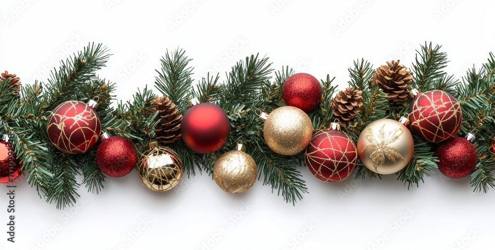 christmas decoration with balls christmas decoration with balls