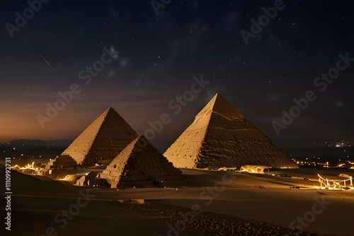 Pyramids of Egypt: A Journey Through History photo