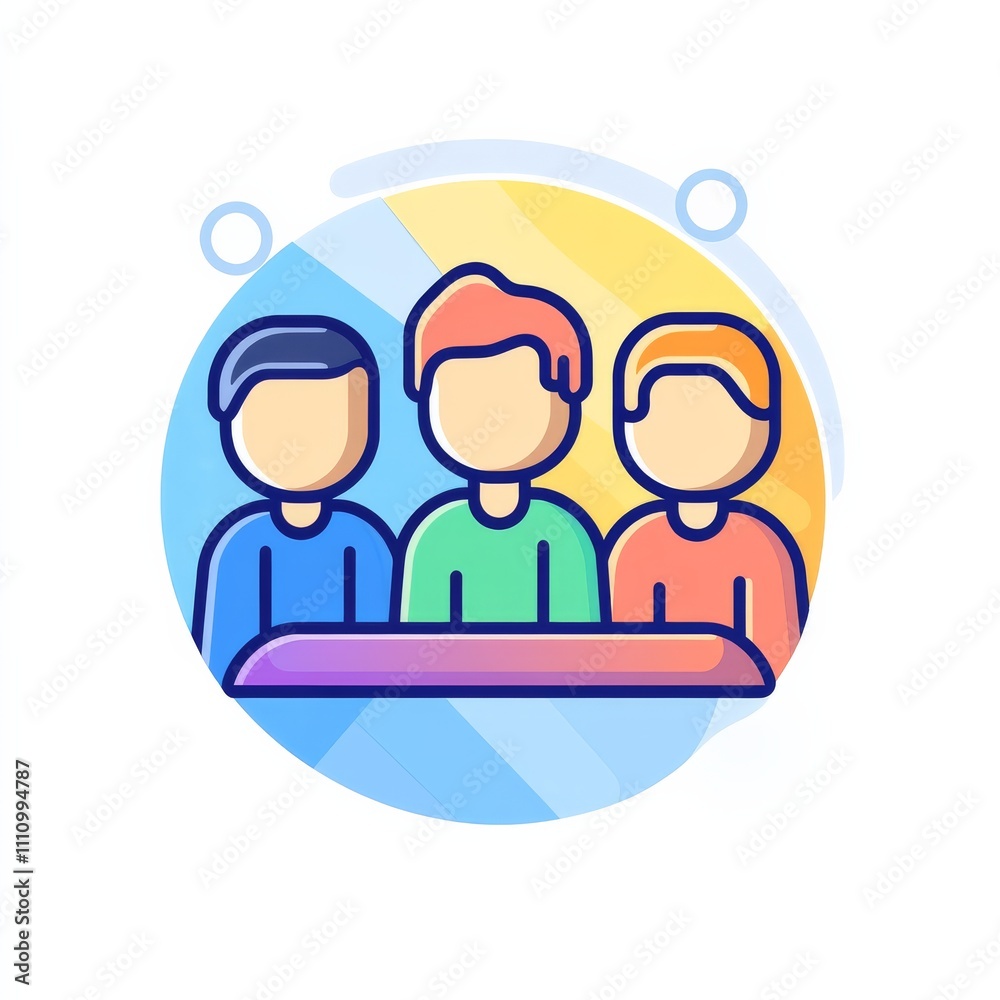 Teamwork Icon Vector Symbol Design Illustration Teamwork Icon Vector Symbol Design Illustration