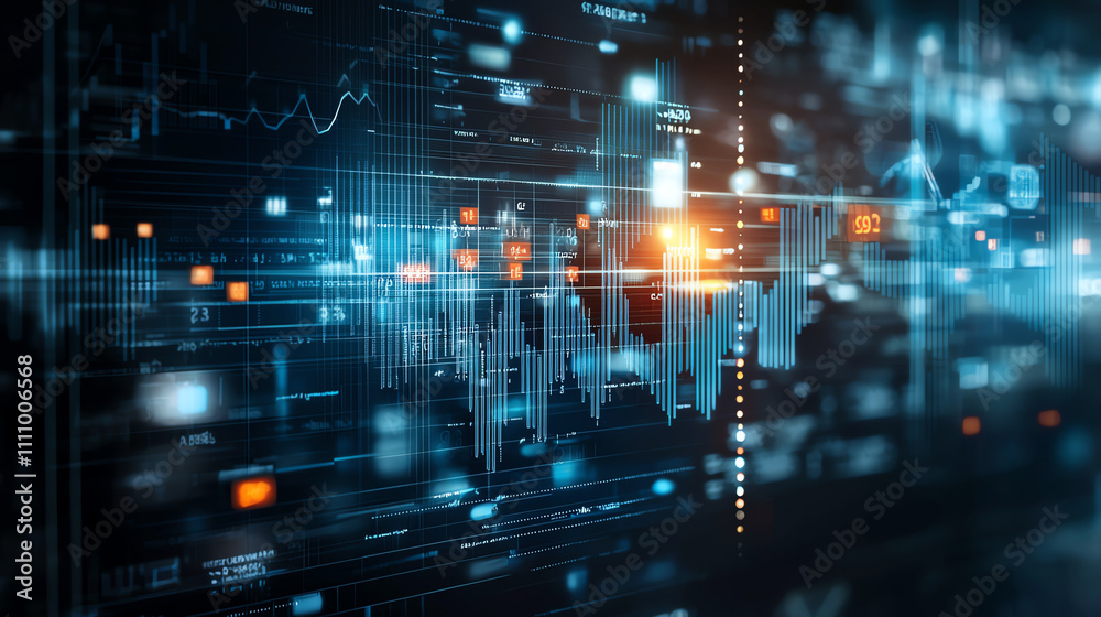 A captivating digital interface displaying data streams, graphs, and analytics, representing modern technology and its impact on data visualization and information processing. A captivating digital interface displaying data streams, graphs, and analytics, representing modern technology and its impact on data visualization and information processing.