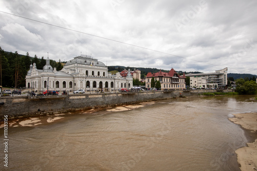 Obraz na płótnie Vatra Dornei - Picturesque Mountain Resort in Romania w salonie
