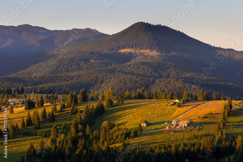 Obraz na płótnie Calimani Mountains - Transylvania, Romania w salonie