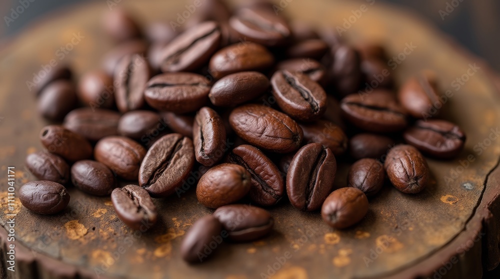 A close-up of raw cocoa beans scattered on a rustic wooden surface, showcasing their rich brown color and unique textures A close-up of raw cocoa beans scattered on a rustic wooden surface, showcasing their rich brown color and unique textures