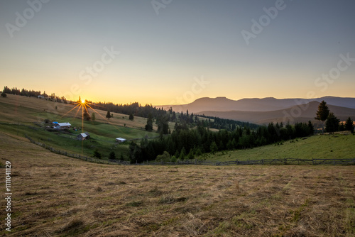 Obraz na płótnie Calimani Mountains - Transylvania, Romania w salonie