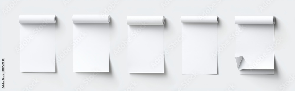 3D white fly paper sheet. Fall isolated document. Blank falling realistic letter set mockup. Curled office a4 notebook shape template design. Empty corporate post or paperwork in air abstraction. 3D white fly paper sheet. Fall isolated document. Blank falling realistic letter set mockup. Curled office a4 notebook shape template design. Empty corporate post or paperwork in air abstraction.