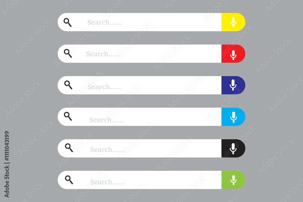 Search bar outline bar for web & app vector illustration with transparent background Search bar outline bar for web & app vector illustration with transparent background