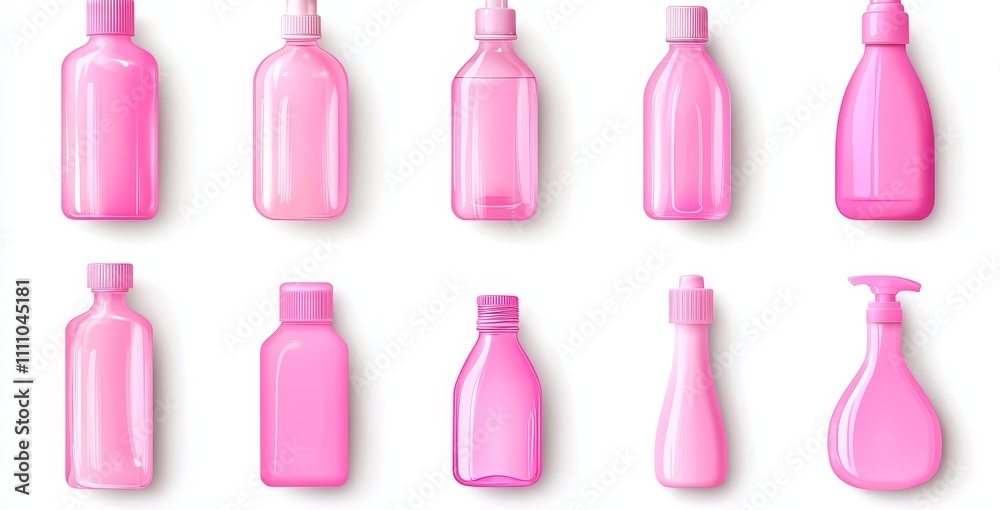 A set of pink gel drops isolated on a transparent background. Abstract bubbles of serum, collagen essence, cosmetic swatches, and moisture lotion smears for skin care. A set of pink gel drops isolated on a transparent background. Abstract bubbles of serum, collagen essence, cosmetic swatches, and moisture lotion smears for skin care.