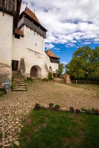 Obraz na płótnie Viscri - Traditional Village in Transylvania, Romania w salonie