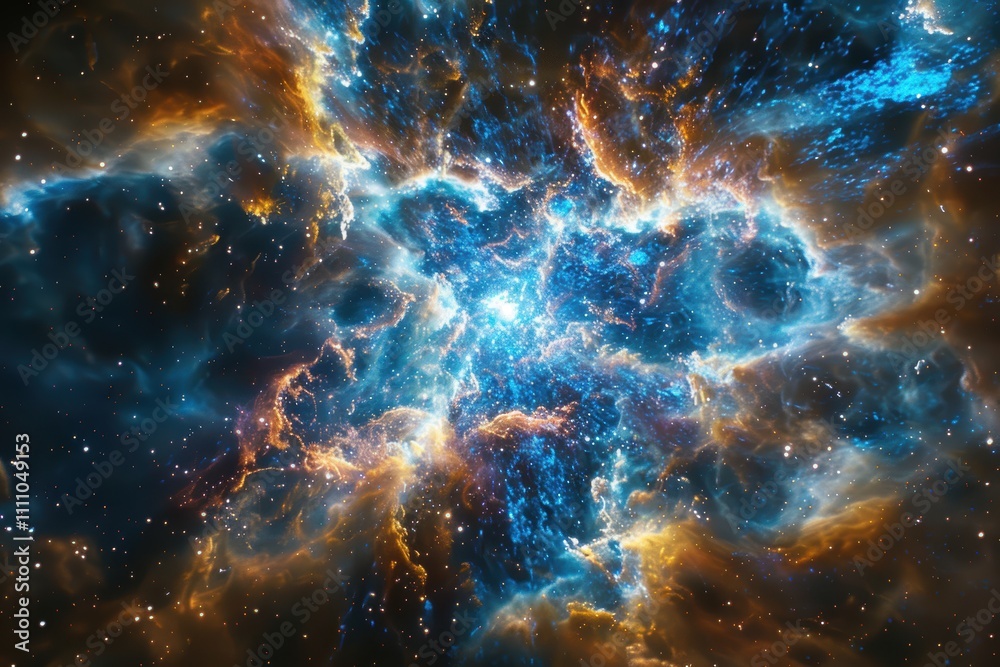 Cosmic Collision: High-Resolution X-Ray Image of Intense Energy Regions Cosmic Collision: High-Resolution X-Ray Image of Intense Energy Regions