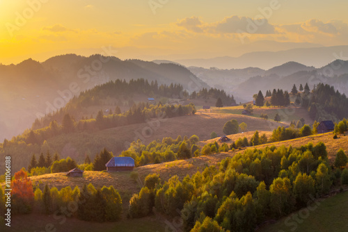 Obraz na płótnie Bucegi Mountains - Romania w salonie