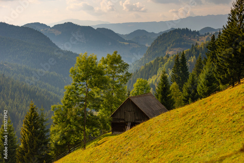 Obraz na płótnie Bucegi Mountains - Romania w salonie