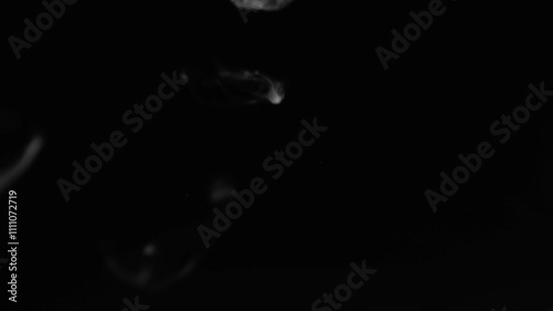 Ethereal Fog Whisps Animation | Black Background |  Seamless Loop | Atmospheric Smoke Effect | Perfect for Overlays, Backgrounds, and Title Animations