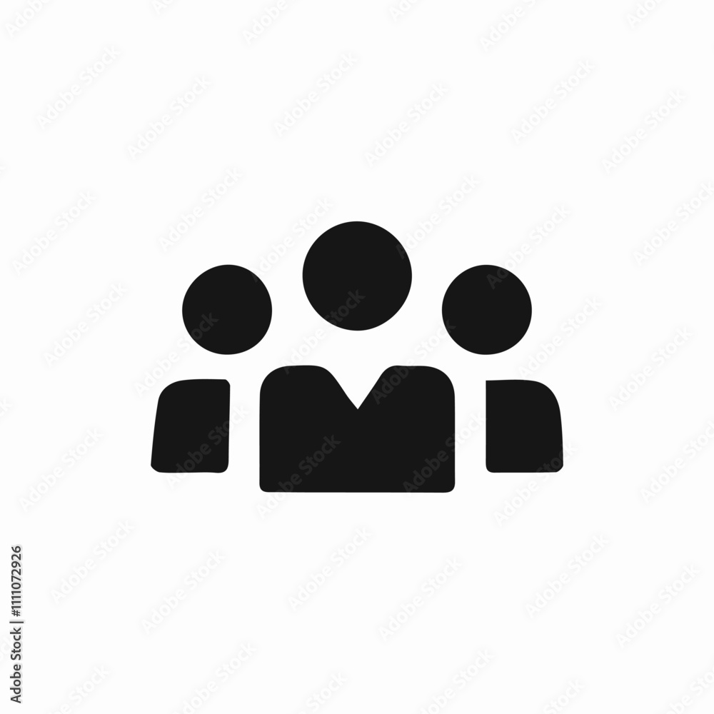user group team icon sign vector user group team icon sign vector