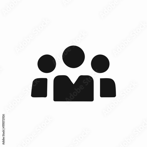 user group team icon sign vector