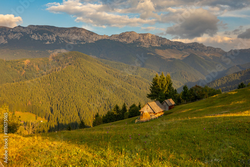 Obraz na płótnie Bucegi Mountains - Romania w salonie