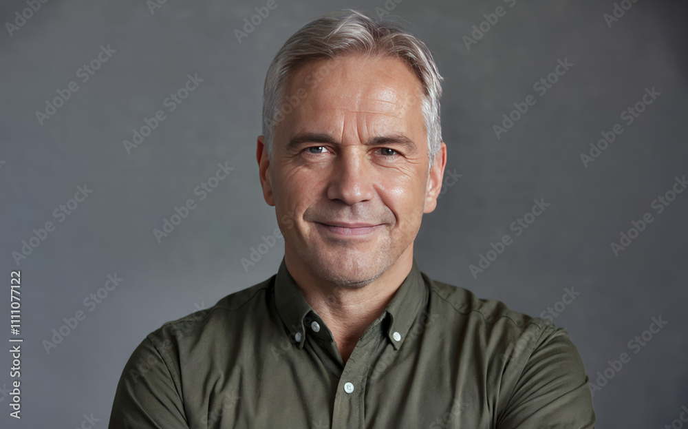 Confident middle-aged businessman entrepreneur Confident middle-aged businessman entrepreneur