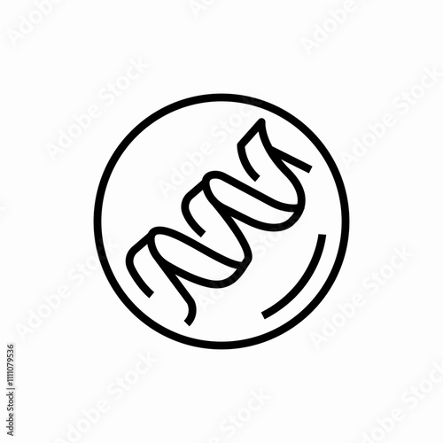 protein amino acid icon sign vector