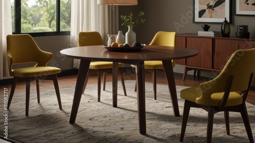 Mid-Century Modern Dining Set