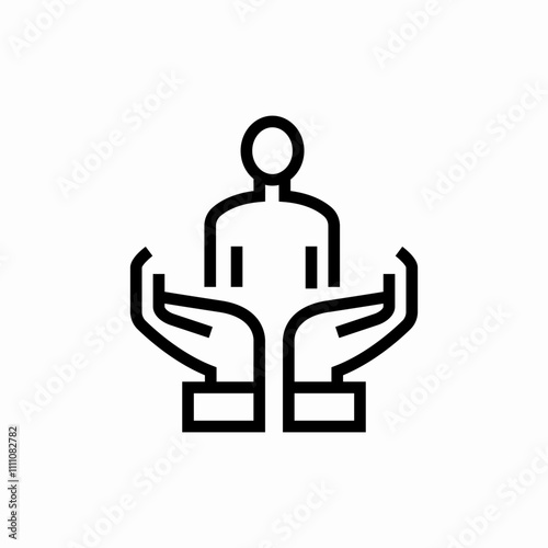 general insurance icon sign vector