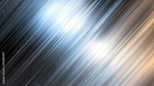 Polished metal with iridescent sheen. abstract texture blurred graphic. Iridescent. Illustration
