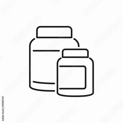 cure remedy pill box icon sign vector