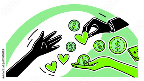 Charitable Giving: Donation, Compassion, Nonprofit.