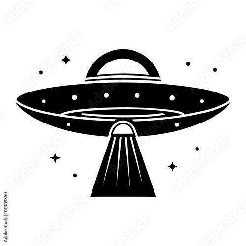 ufo in space