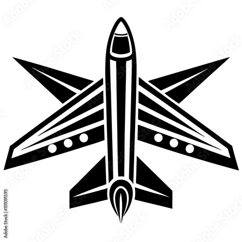 illustration of airplane