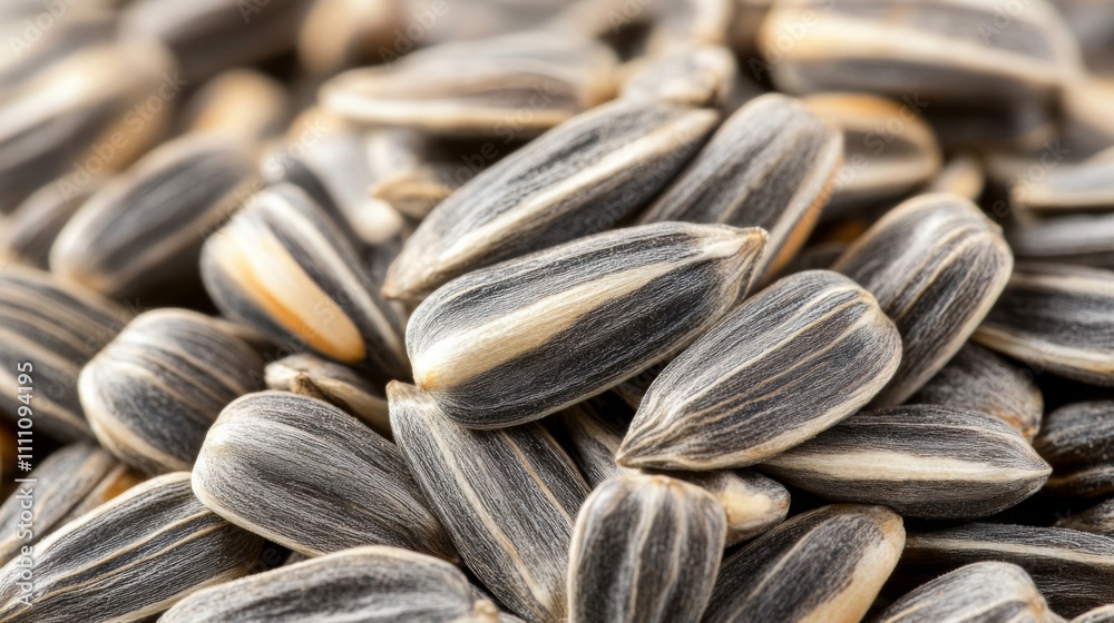 Close-up of a Pile of Shelled Sunflower Seeds Close-up of a Pile of Shelled Sunflower Seeds