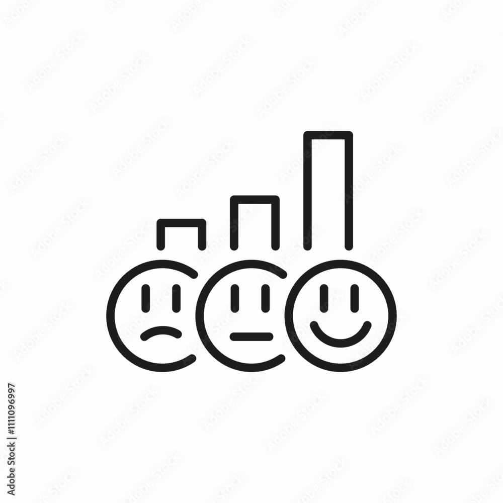 feeling rate icon sign vector feeling rate icon sign vector