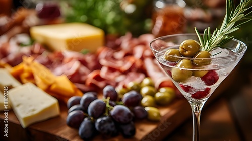 cheese and olives