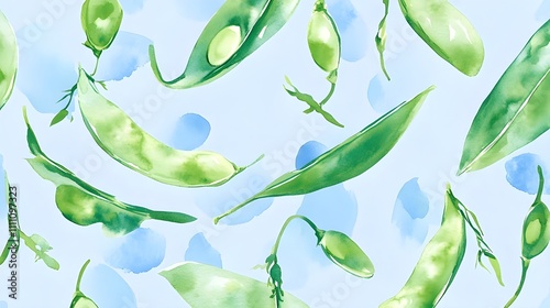 green leaves background