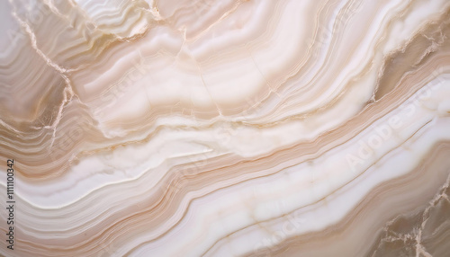 Elegant alabaster surface showcasing soft beige and white veining, perfect for design and decor inspiration in interiors and art projects