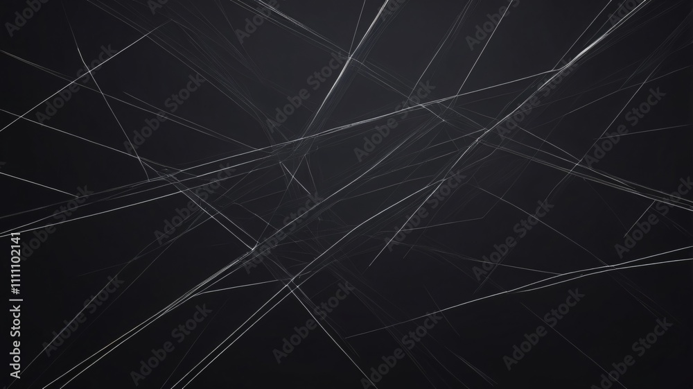Dynamic abstract background with intersecting lines on a dark surface for modern desktop wallpaper Dynamic abstract background with intersecting lines on a dark surface for modern desktop wallpaper