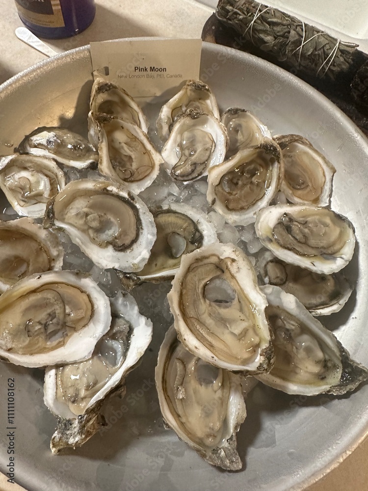 Two dozen oysters Two dozen oysters