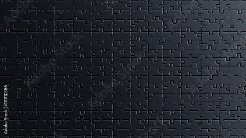 Dark Grey Jigsaw Puzzle Background Texture  Complete  Intricate  Problem Solving