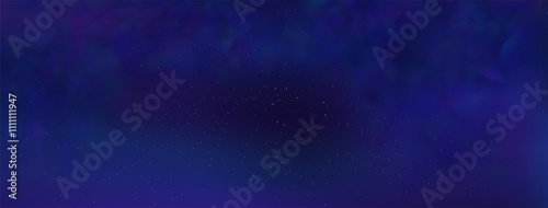 Starry night sky with astrological constellations. Space stars background.Space nebula and glittering stardust.