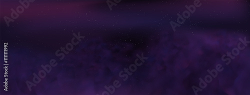 Starry night sky with astrological constellations. Space stars background.Space nebula and glittering stardust.