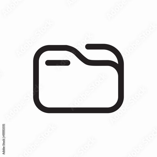 folder document pc icon sign vector