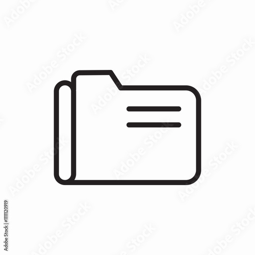folder pc icon sign vector