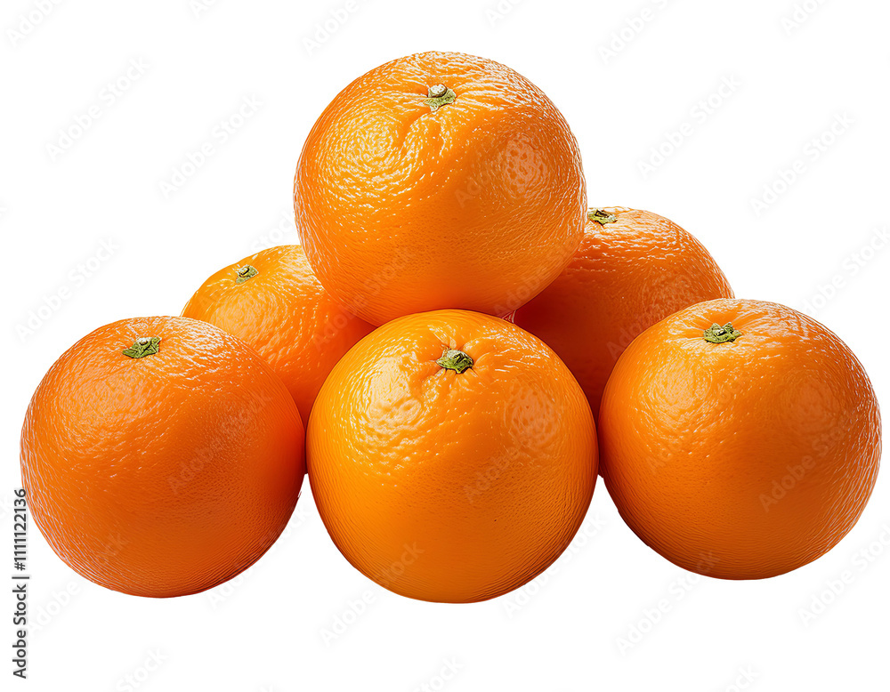 Pile of oranges isolated on a white background Pile of oranges isolated on a white background