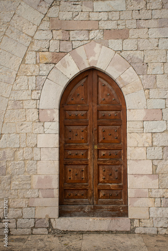 Portone in legno