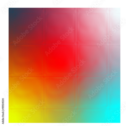 Abstract blurred gradient fluid vector background design wallpaper template with dynamic color, waves, and blend. Abstract Blurred Colorful Background.