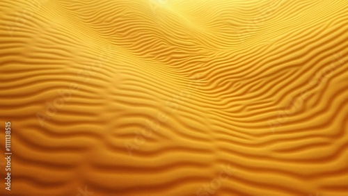 Golden Desert Dunes, Close-up Sand Texture