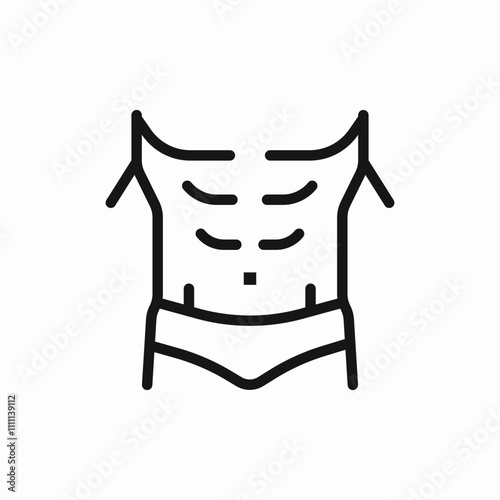 body building man icon sign vector
