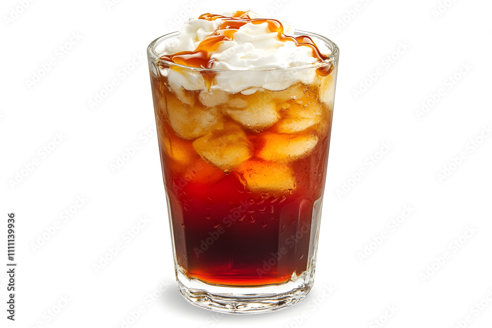 glass of cola with ice glass of cola with ice
